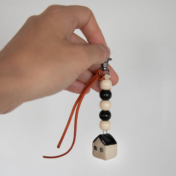 Porte-clé/ Grigri de sac - Maison