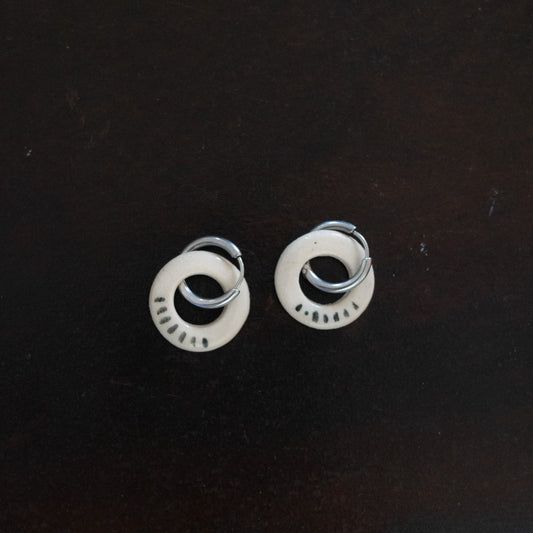 [Précommande] Boucles d'oreille - Anneau - 7 Traits